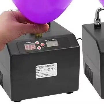 110-240V Balloon Electric Air Pump 5 Inch Magic Round Balloon B231-3.0 High Pressure Type Single Hole Long Balloon Inflator Tool