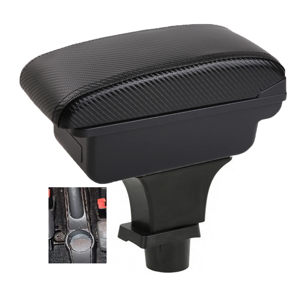 Fiat Panda II 2 Armsteunbox opbergkoffer voor middenconsole bestuurder elleboogsteun rustarm