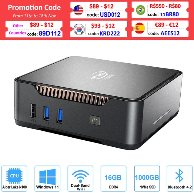 Gk3v Mini Pc Intel Celeron J4125 8gb 128gb/256gb Windows 10 Pro Gaming  Computer, 4k 60hz Hdmi Vga Windows 11 Minipc Gamer Linux - Barebone & Mini  Pc - AliExpress