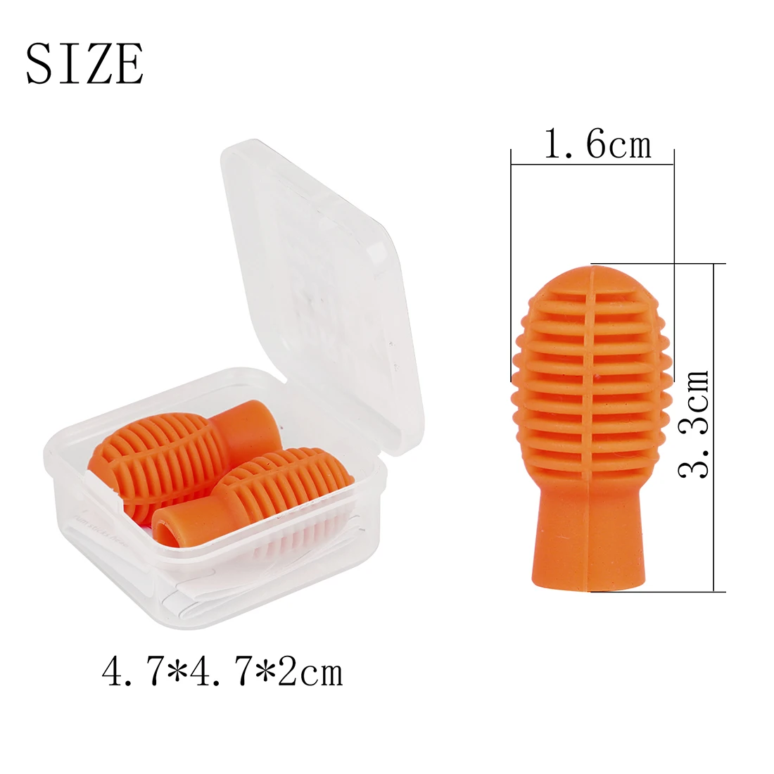 IRIN 2 قطعة عصا الطبل سيليكون رئيس كم قرع الملحقات طبل مطرقة كتم غطاء تلميح غطاء آلة موسيقية جزء مع صندوق #4