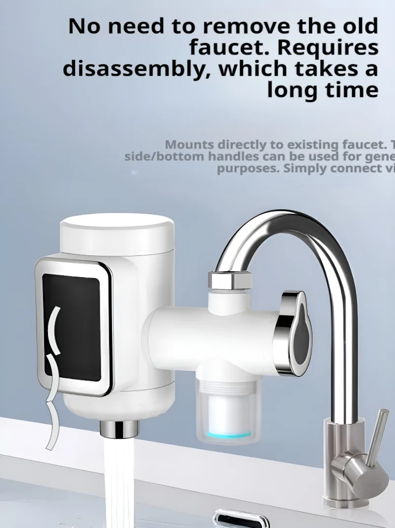 Household Faucet Instant Electric Water Heater Intelligent Digital Display Electric Faucet