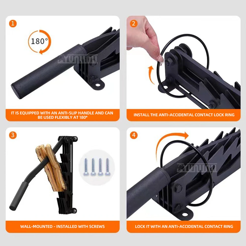 キャンプウッドカッター壁掛けウッドカッター屋外中庭切削工具