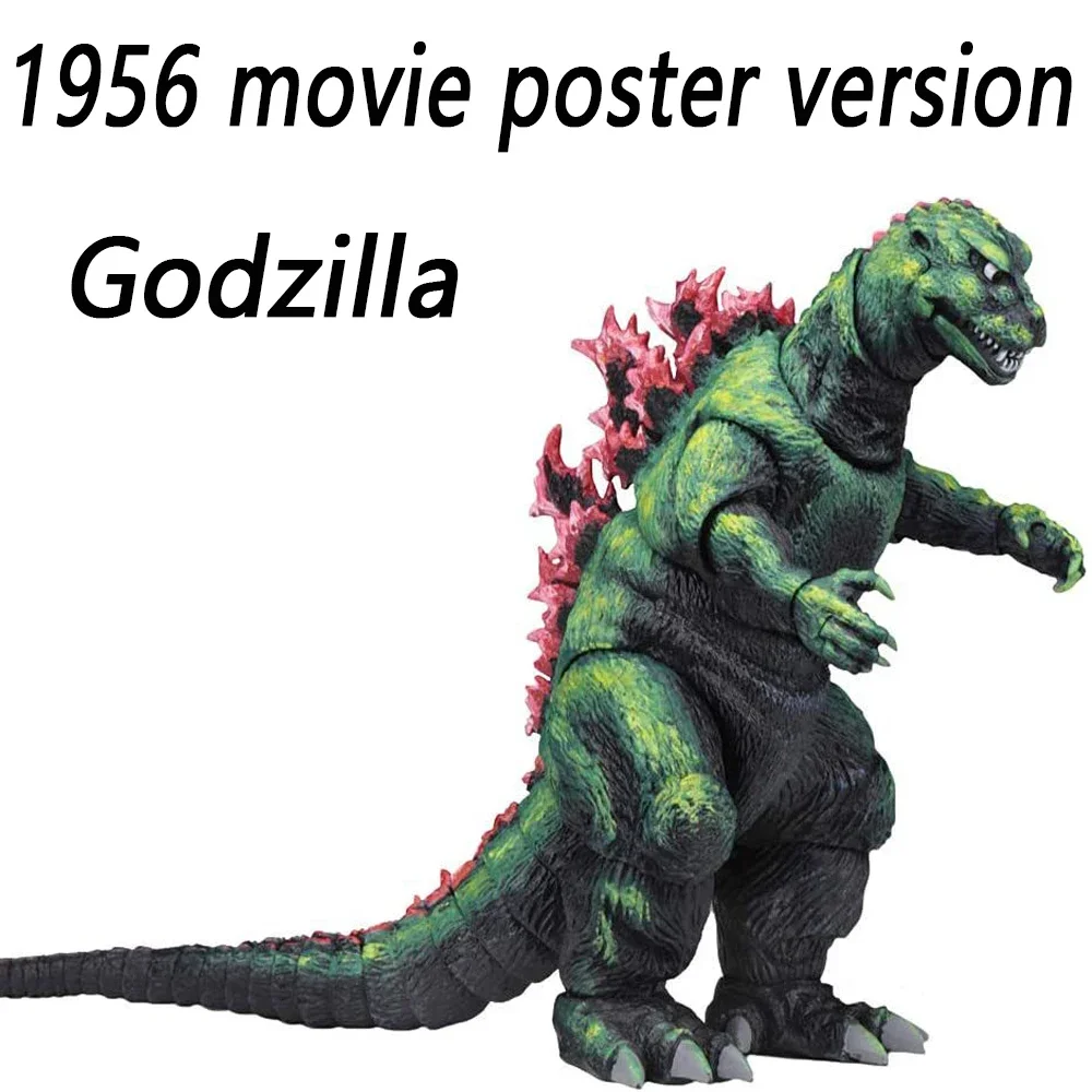 

Genuine 1956 Movie Poster Version Godzilla Action Figures Role Playing Combat Entertainment Fun Model Toys Ornament Garage Kit