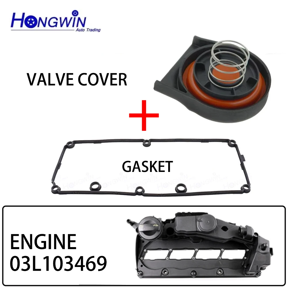 

Engine Valve Cover kit Gasket Seals 2000003231 For Audi A3 VW Golf Jetta TDI 03L103469L 03L103469K 03L103469