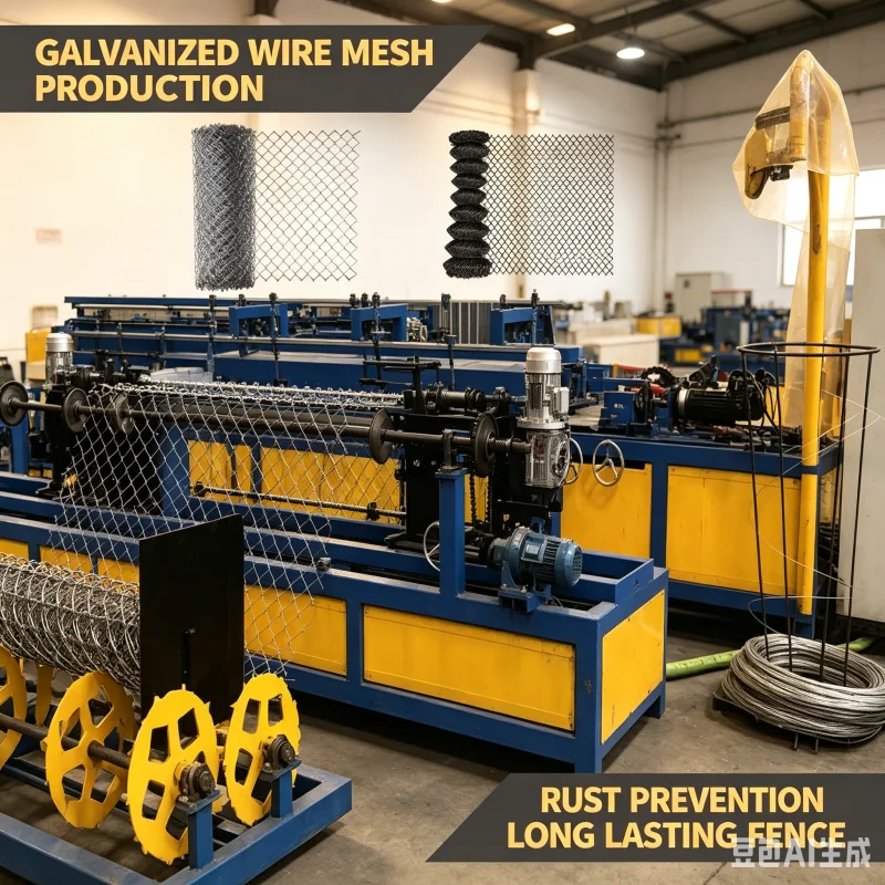 Fully Automatic Chain Link Fence Making Machine To Prevent Wire Jam Issues For Fast High Capacity Highway Barrier Production