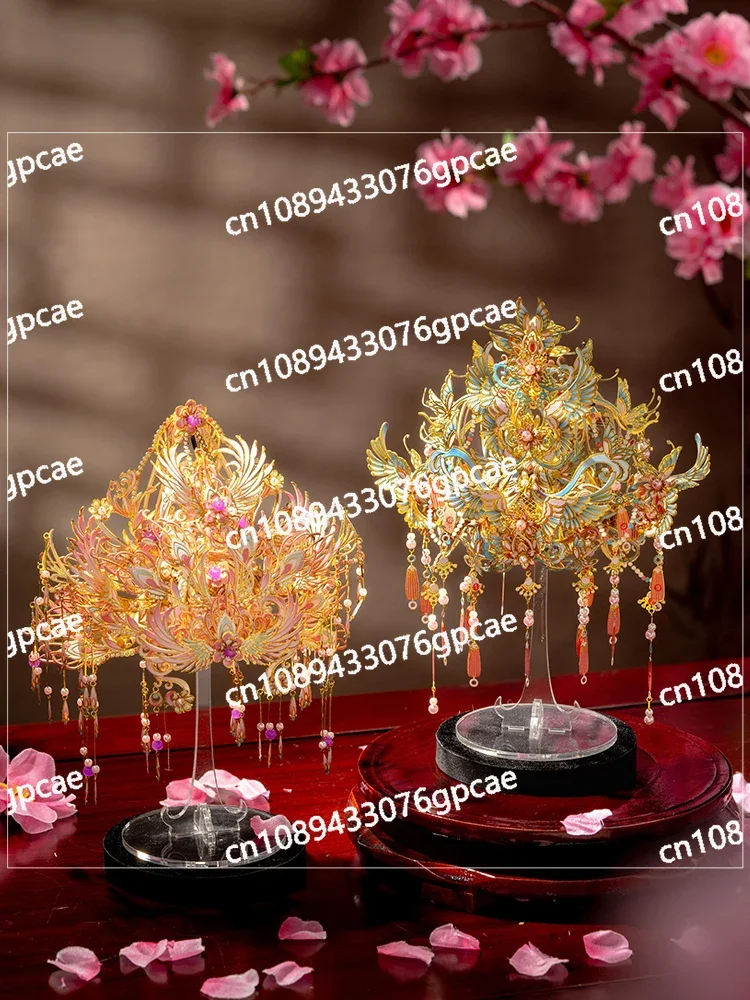 

Flower Appearance Moon Appearance Series 3D Metal Puzzle Guofeng Assembled Model Ornament for Girlfriend Valentine's Day Gift