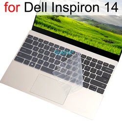 Keyboard Cover for Dell Inspiron 14 Plus 5000 5445 5441 5440 5435 5430 5418 5420 5425 5415 5410 Silicone Protector Skin Case