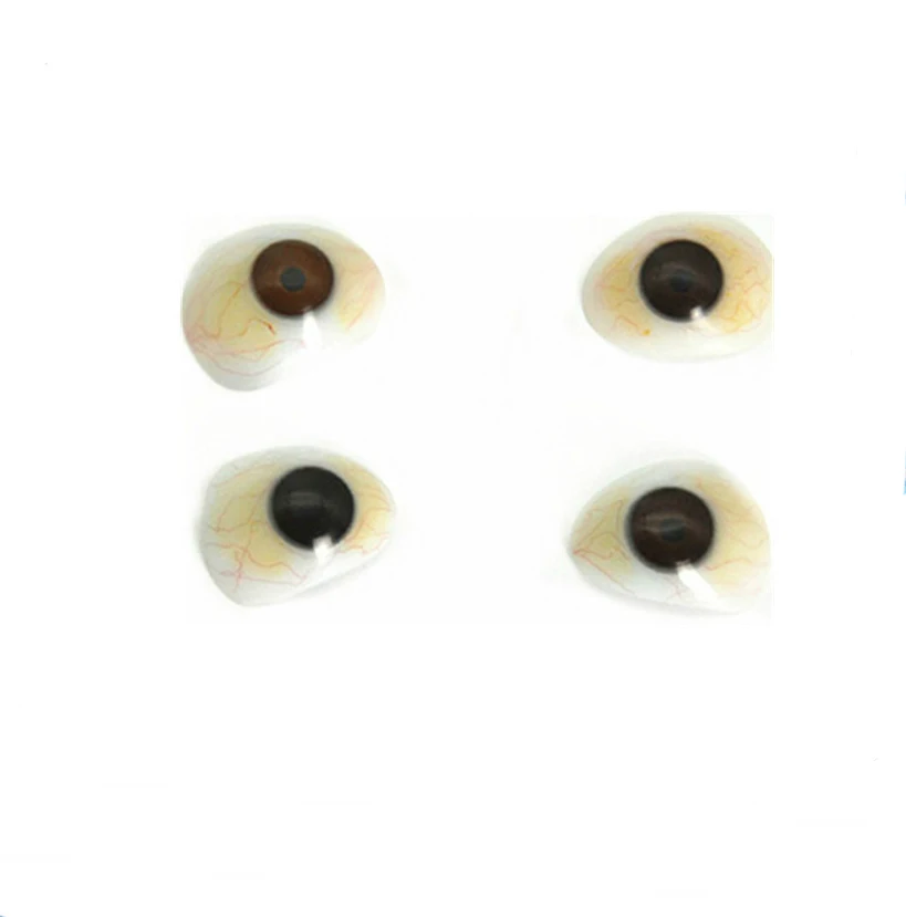 Importado Polymer Resin Prótese Piece, Ultra-fino, Importado, Eye Avoidance Remoção, Exibição de cera, Exibindo Eyeballs para deficientes