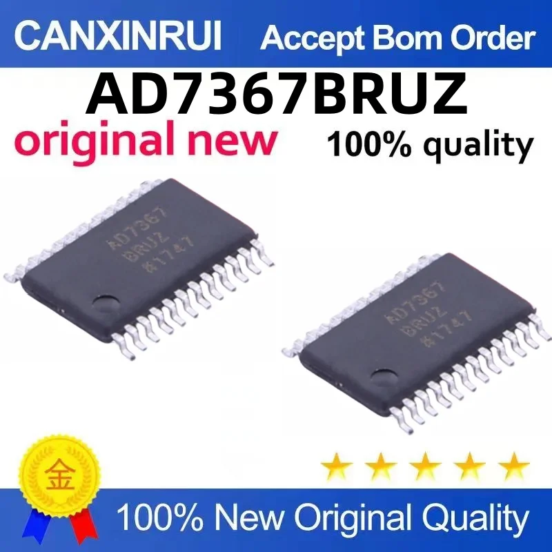 

AD7367BRUZ Analog-to-Digital Converter IC Chip TSSOP-24 Package Quality Assurance Welcome to consult