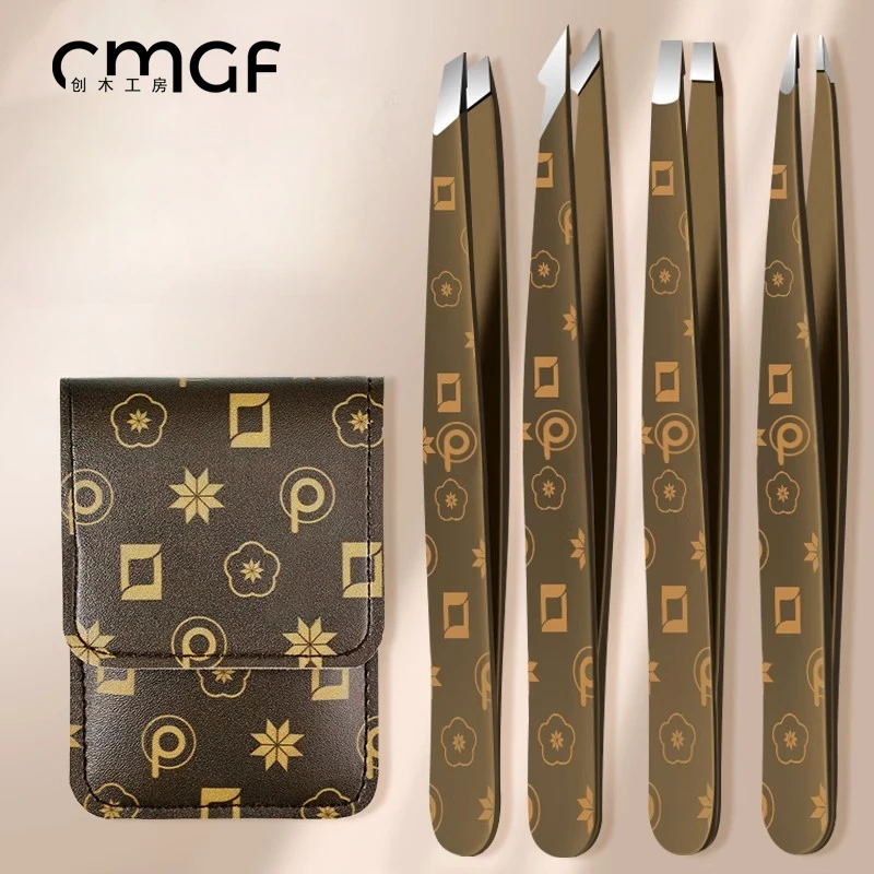 男性と女性のためのプロの眉毛ピンセット、つけまつげ、眉毛トリミングツール