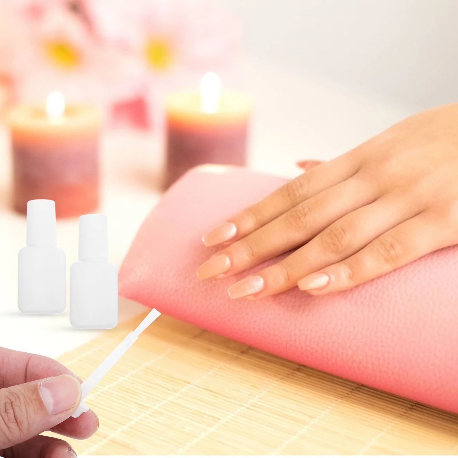 

11Pcs Nail Polish Bottles Empty Small Capacity Reusable Leak Proof Screw Cap Convenient Travel Nail Oil Gel Container