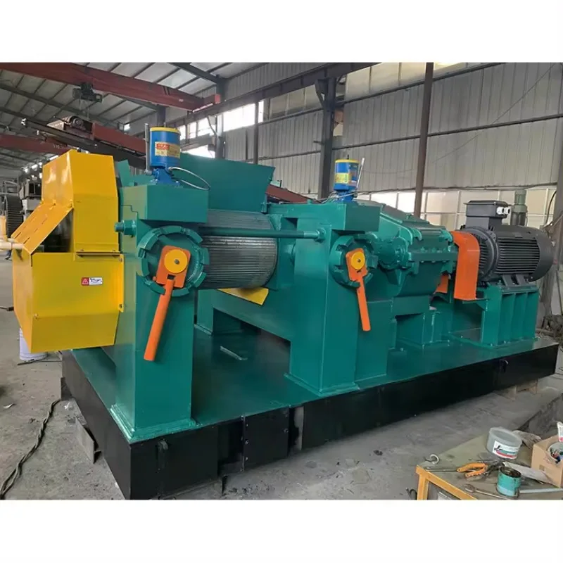 Automatic Tyre Recycling Process Machinery / Tire Shredding Plant
