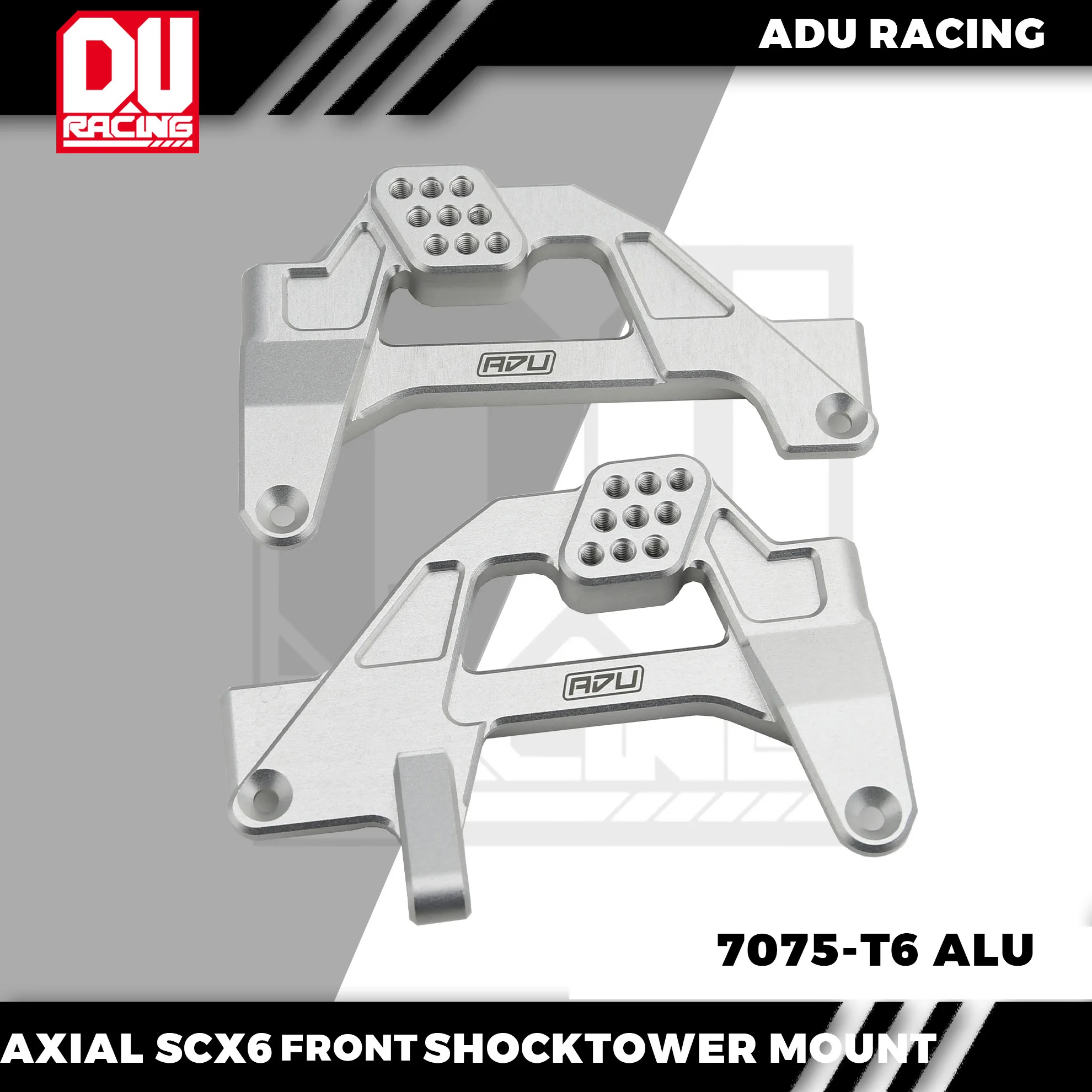 ADU RACING 7075-T6 ALU FRONT SHOCK TOWER MOUNT FOR AXIAL SCX6 AXI251001