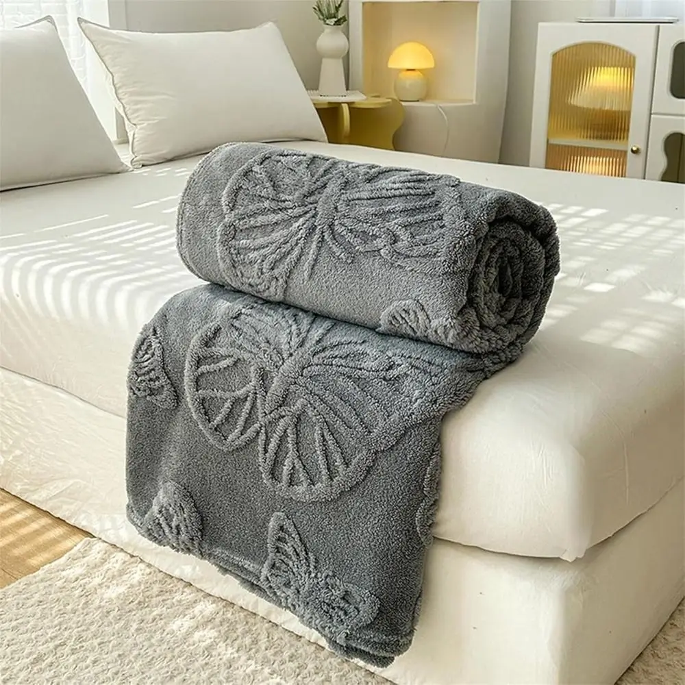 New Double Sided Summer Blanket Breathable Spring Summer Conditioning Quilt Skin-Friendly 3D Butterfly Jacquard 3D Blanket