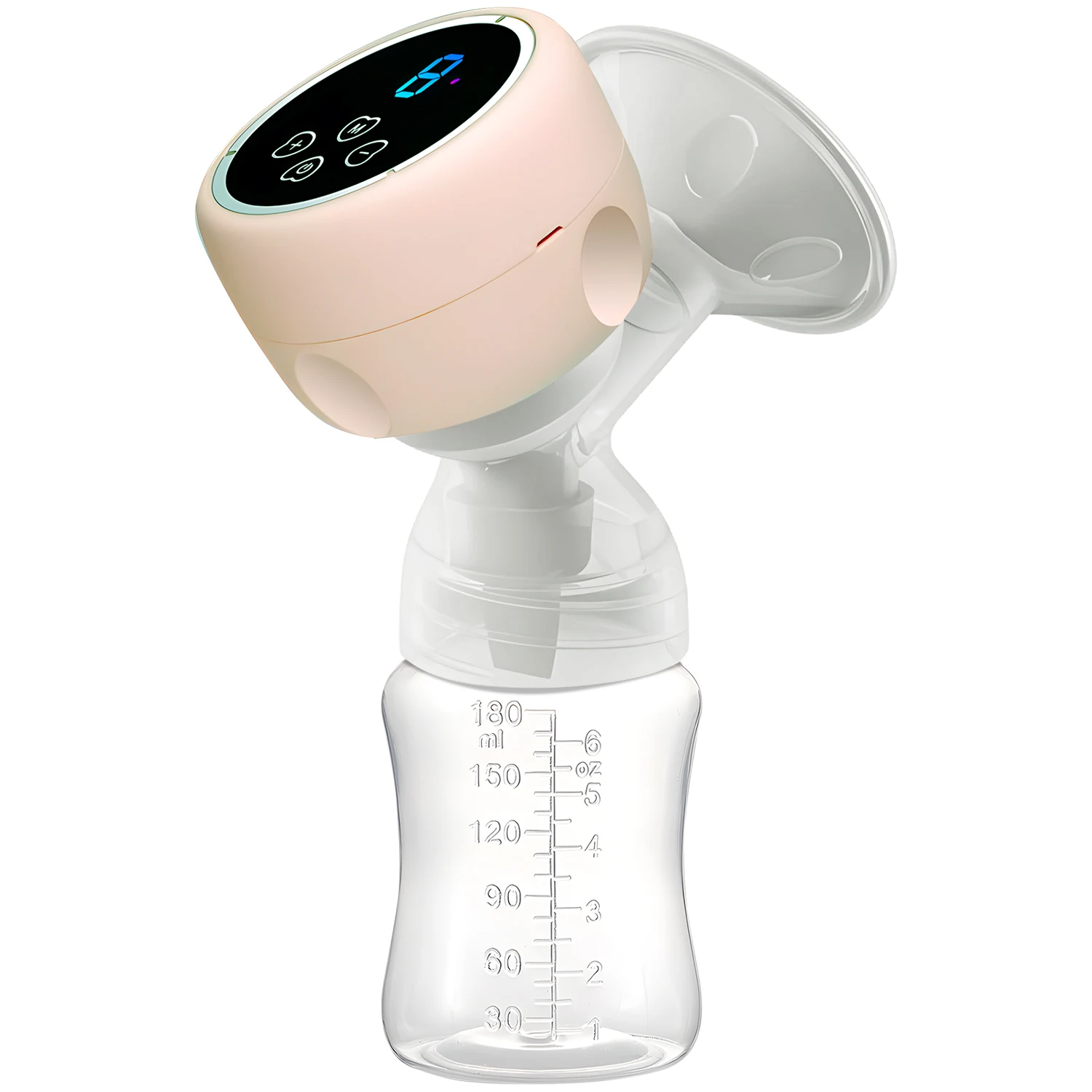Electric Breast Pump Intelligent Integrated High Suction Breast Pump Breast Milk Postpartum Fortable Painless and Silent Breast