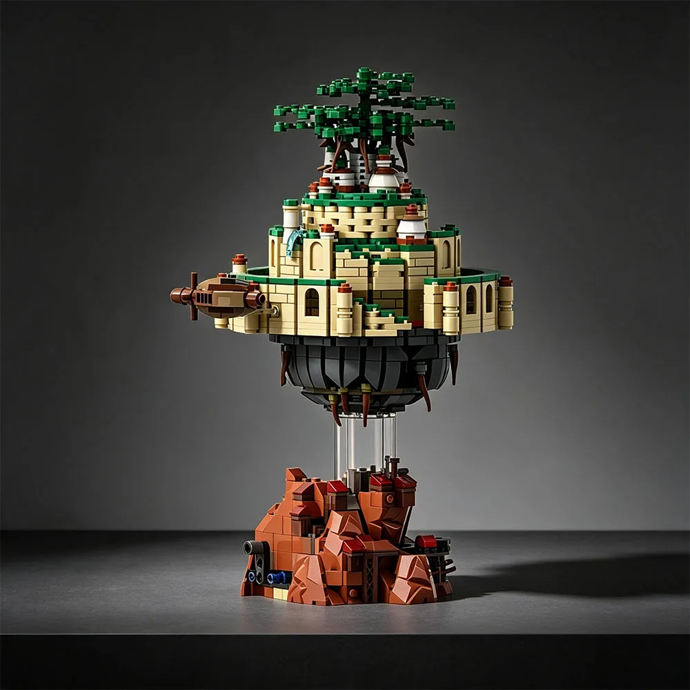 新しい-moc-クラシックモバイルキャッスルビルディングブロックセットハウルドムービングアニメーションハウスモデル子供の誕生日クリスマスおもちゃギフト