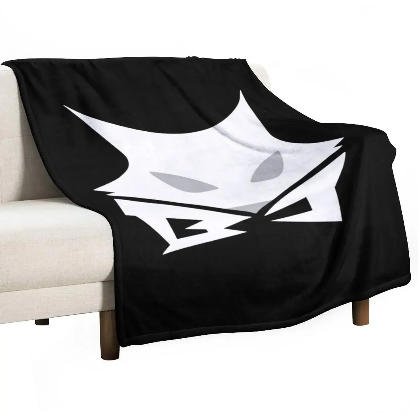 MSBY Black Jackals Throw Blanket Decoratives Retros Designers Blankets