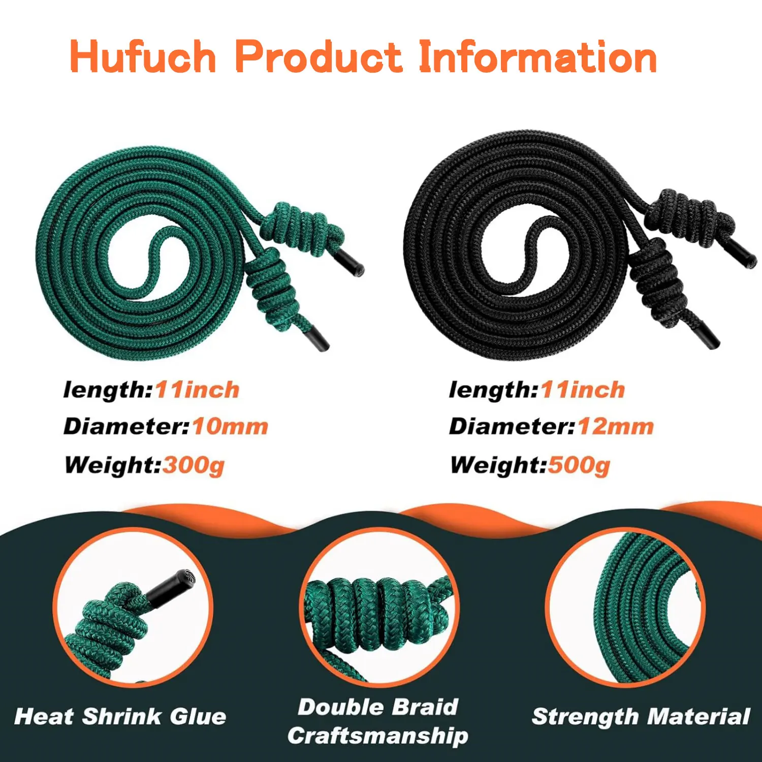 Flow Exercise Rope for Fitness Flow Double Braid Workout Rope Adjustable Length Jump Ropes for Men and Women Home Gym Workout