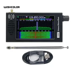 Wishcolor DSP-01 SDR Radio Receiver DSP Digital Demodulation CW/AM/SSB/FM/WFM with 4.3