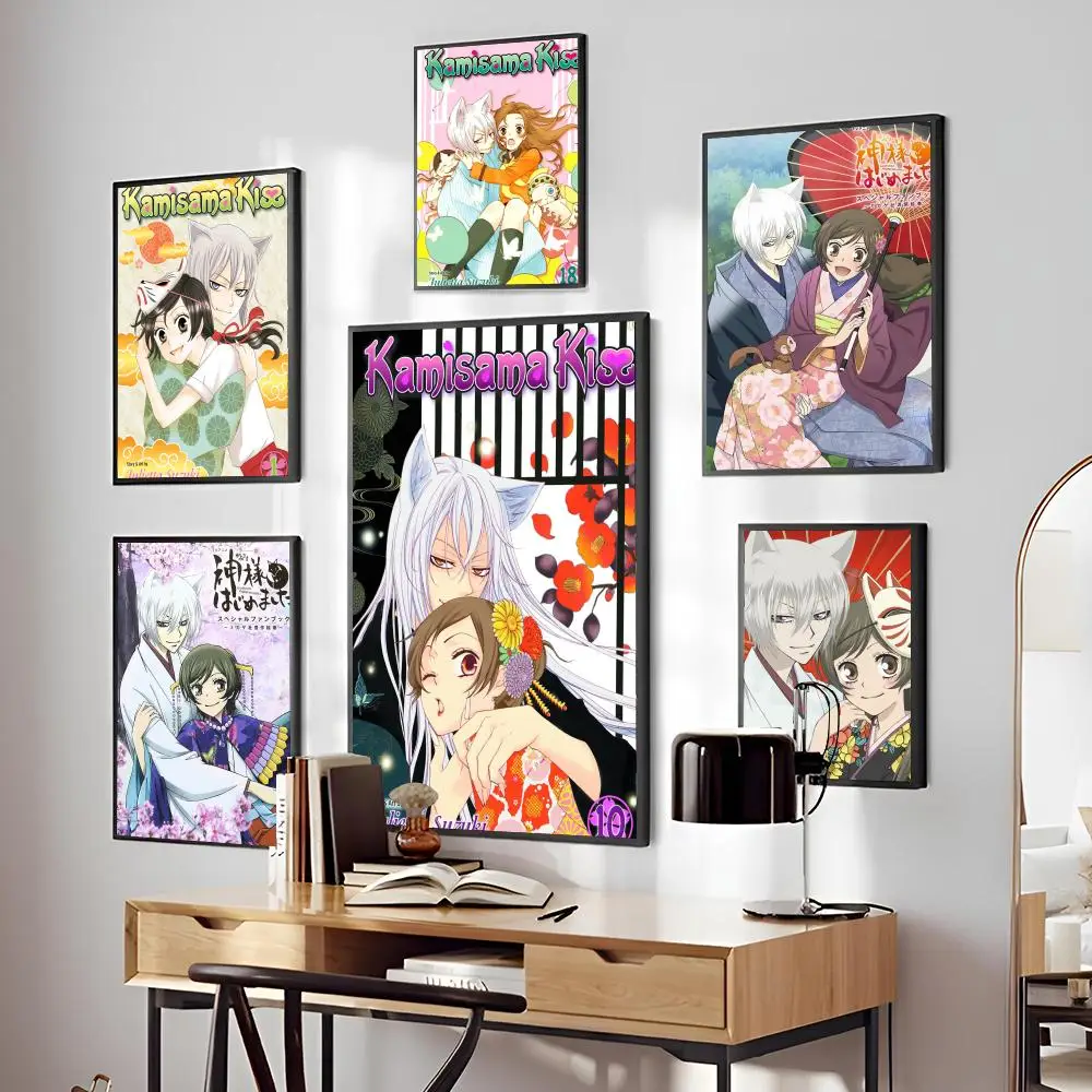 1PC Anime Kamisama Kiss Retro Print Poster Paper Waterproof HD Sticker Bedroom Entrance Home Living Room Bar Wall Decoration