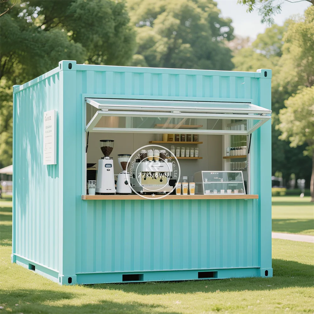 

Prefabricated Mirrored Apple Cabin Special Shipping Container Bar House Apple Cabin Luxury Container Restaurant Kiosk For Sale