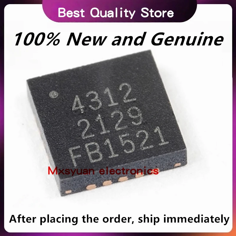 5PCS~10PCS/LOT Original PE4312MLBA-Z PE4312MLBA 4312 PE4312 QFN-20 100% New and Genuine