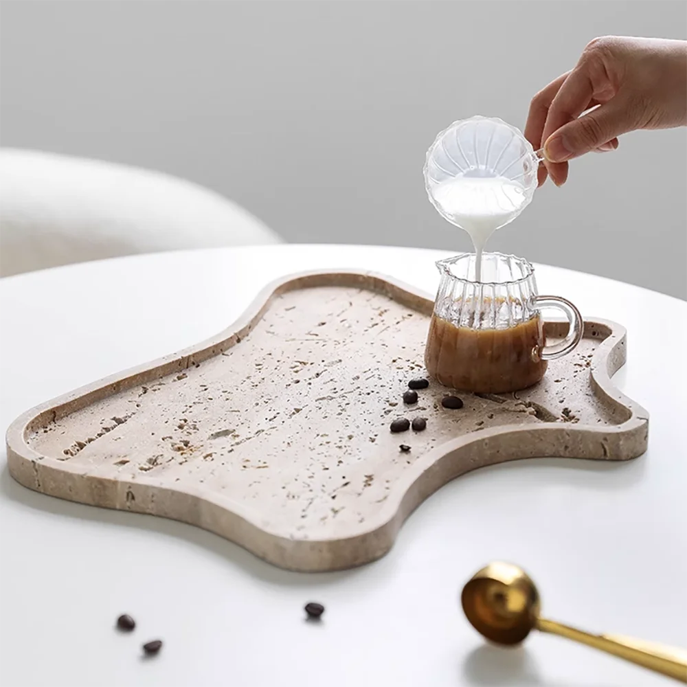 

Silicone Mold For Creative irregular Cemnet Tray ，Stone Decorative Fruit Tray Mould，Home Decoration Desktop Storage Tray Mold