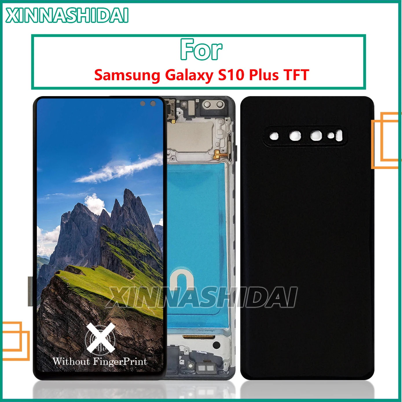 TFT LCD Für Samsung Galaxy S10 Plus SM-G9750 G975F Lcd Display Touchscreen Digitizer für Samsung S10