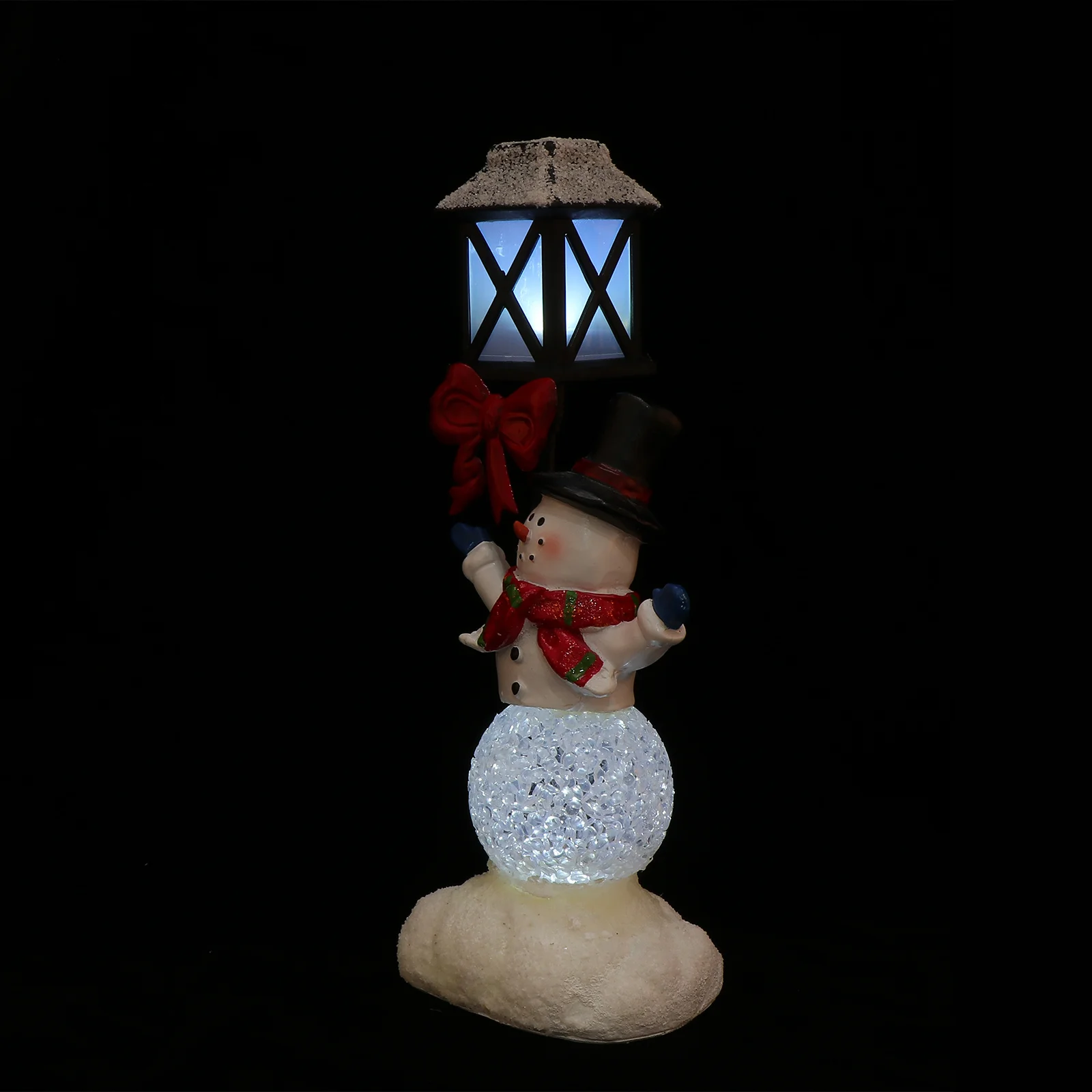 

Small Night Light Decor Resin Christmas Adornment For Home Office Living Window Mall Party Xmas Light Ornament Desktop