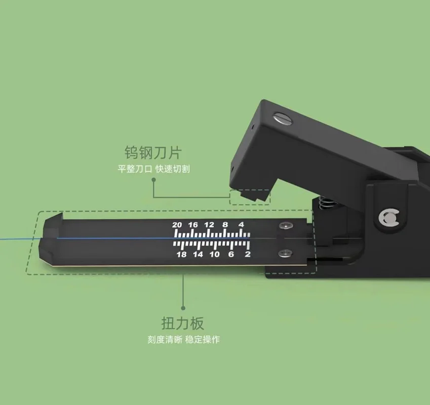 Optical Fiber Cutter Mechanical Cable Communication Construction Simple Fast Cleaver B-01