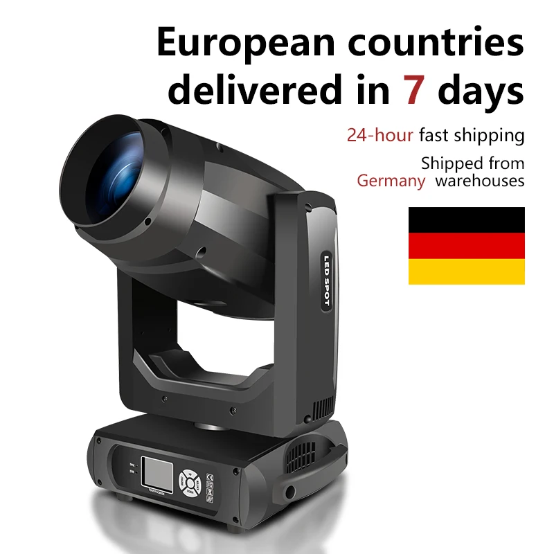 AICPOSE LED 500W CMY faisceau à tête mobile Zoom projecteur 3 en 1 lumière de scène DMX512 DJ Disco fête Club effet d'éclairage de scène