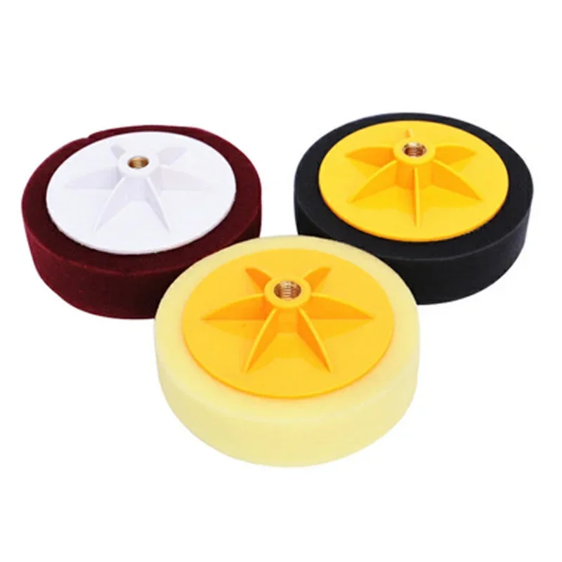 

M10 M14 5" 6" Inch 125mm 150mm Sponge Buffer Foam Polishing Pad Disc