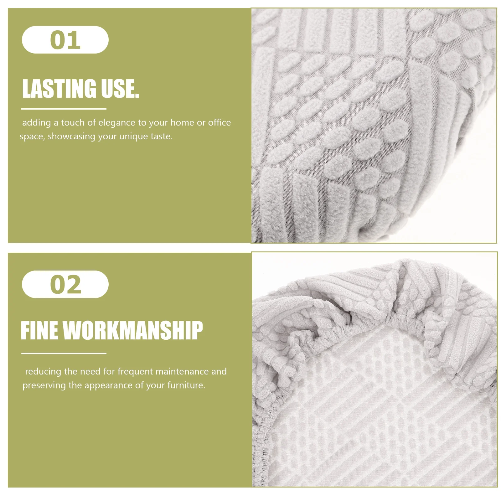 أغطية مقاعد كرسي الطعام المرنة مقاس 11-14 بوصة أغطية مستديرة قابلة للتمدد لوسائد البراز واقيات كرسي المطبخ والحفلات المنزلية