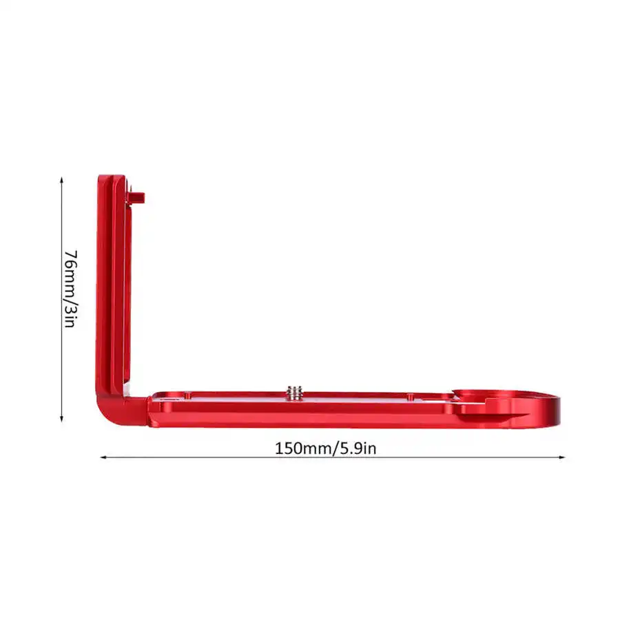 EOS-R Metal L-Shaped Quick Release Plate Hand Grip L Bracket Vertical Shooting for Canon EOS-R Mirrorless Camera Accessories