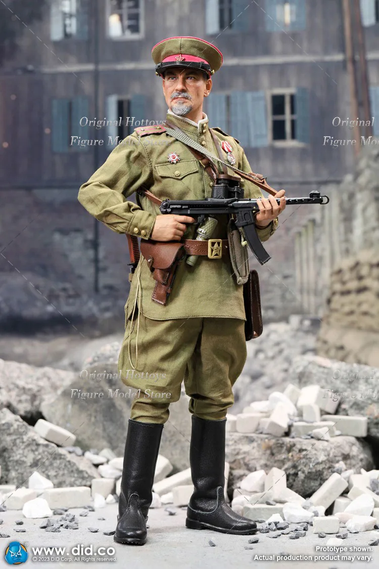 DID R80173 1/6 Scale Men Soldier Soviet Infantry Lieutenant Victor Rezenov Full Set 12-inch Action Figure Doll Collection