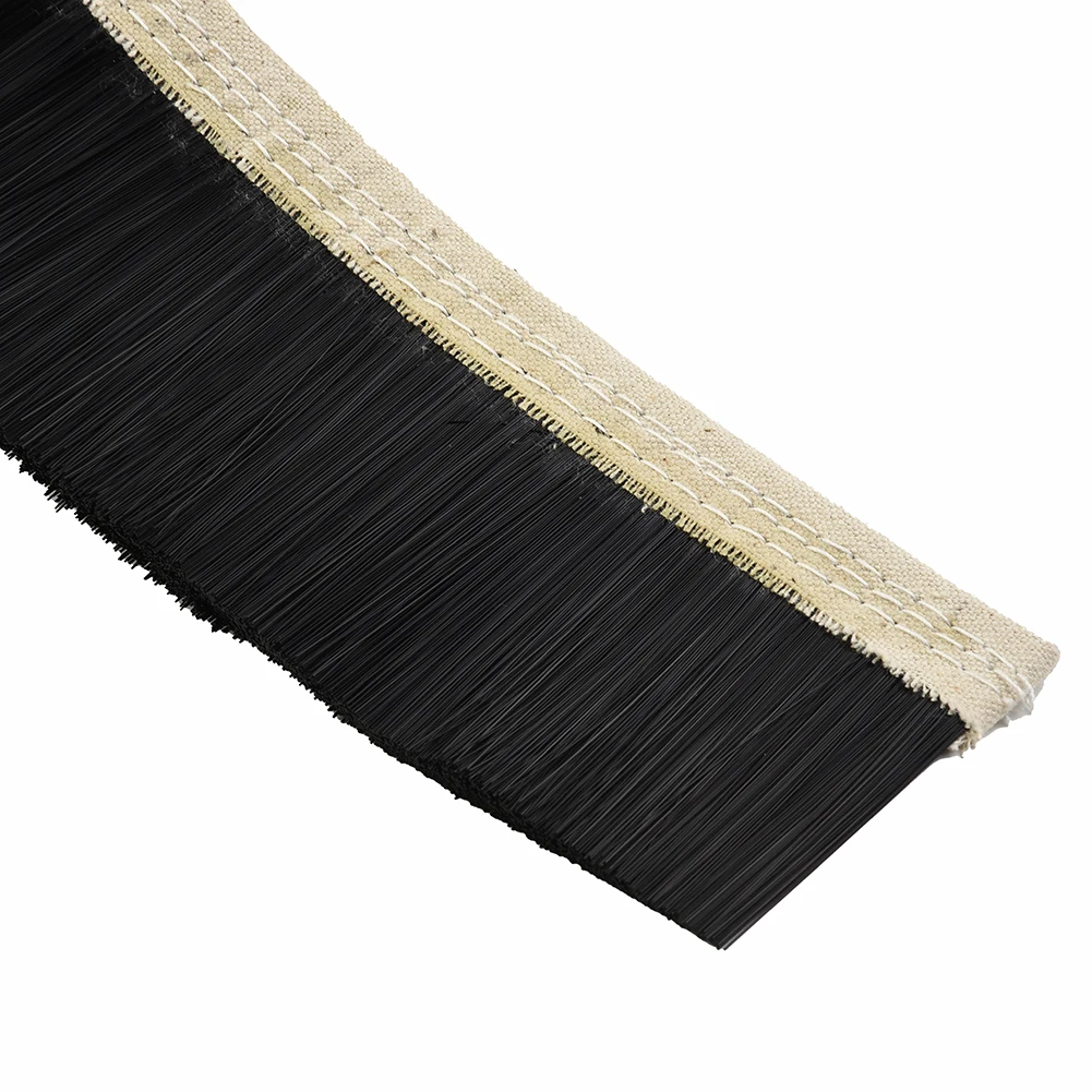 Nylon Brush Cover 70mm 100mm For CNC Router Spindle Motor Vacuum Cleaner Engraving Machine Dust Collection Accessory Black