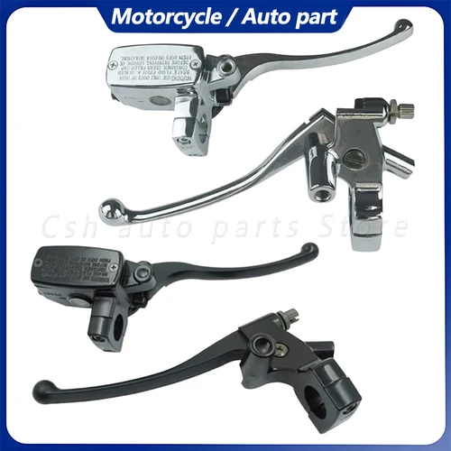 Palanca de embrague de freno Universal para motocicleta, depósito de cilindro maestro de 25MM para Honda Steed 400 600 Shadow 1100 Magna 250 750
