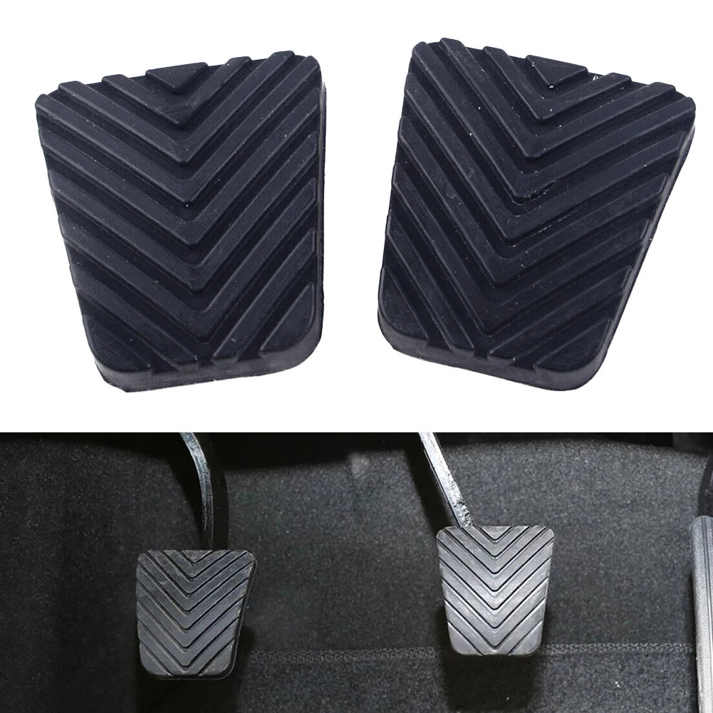 

2pcs Auto Clutch Brake Pedals Rubber Pad Cover For Kia For Forte For Optima For Rio For Sorento For Soul For Sportage Pedal Pad