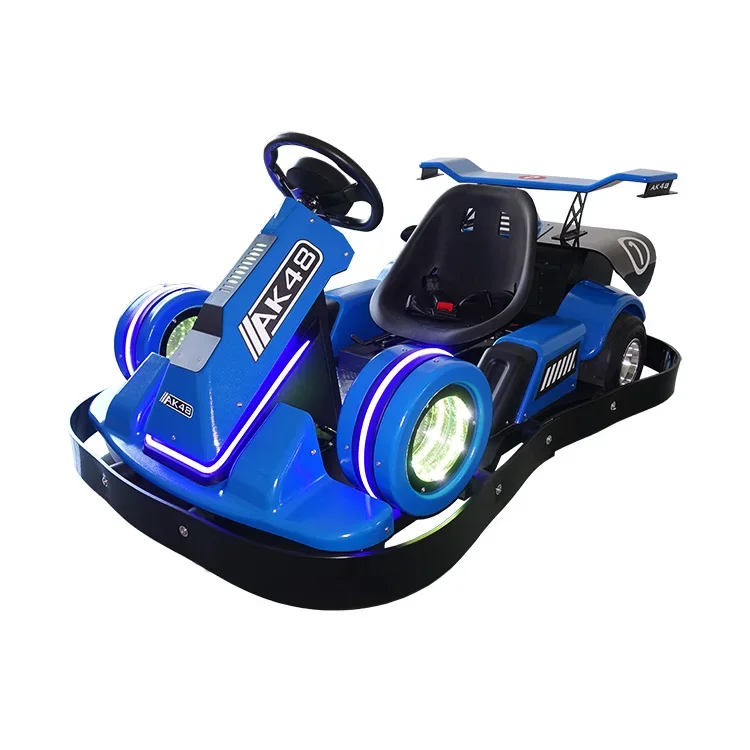 Hot sale AK48 electric go karts amusement park kids drift car battery kids go karts