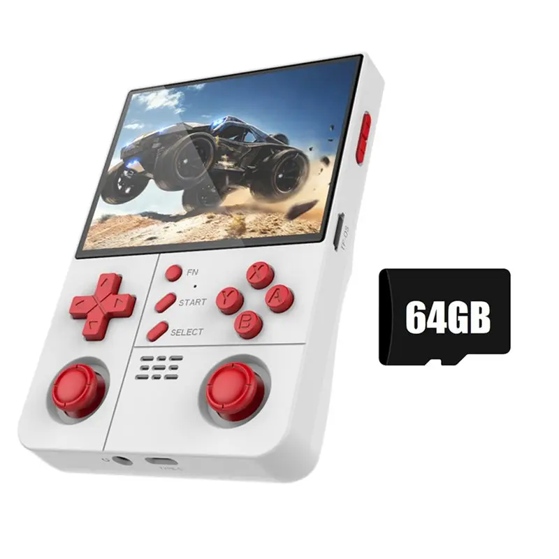 ABDE-R40XX Promax Ретро игровая консоль 4,2-дюймовый экран 64G 18000 игр Bult-In Wi-Fi поддерживает 30+ эмуляторов игровой плеер