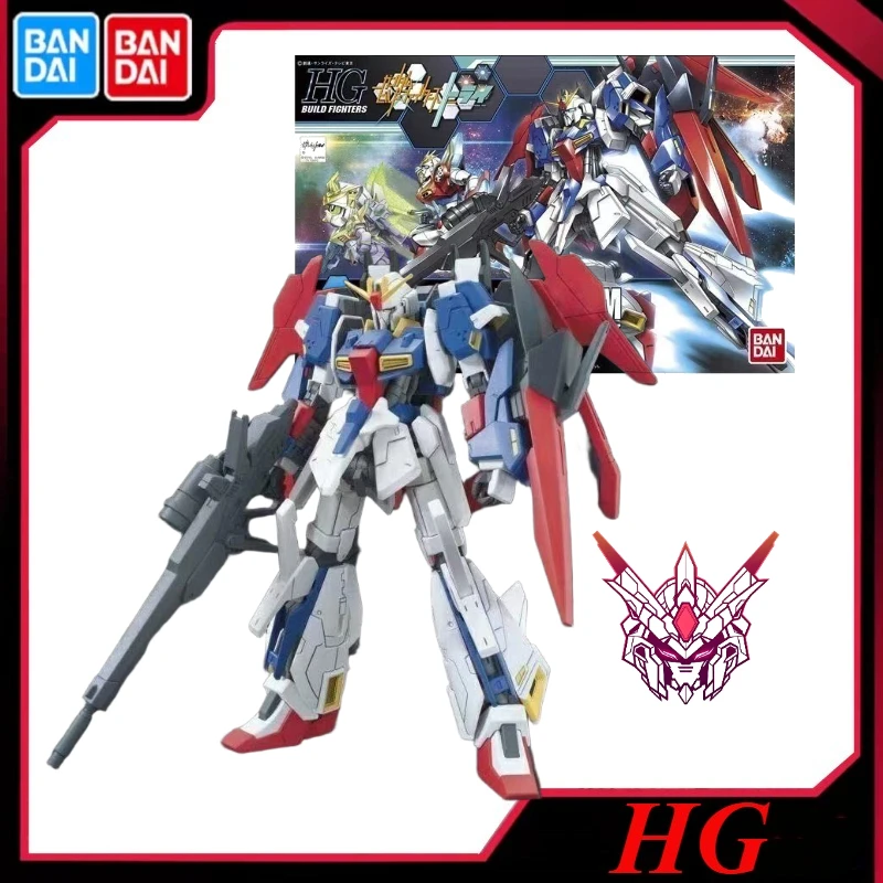 

В наличии Bandai Original Gundam HGBF 040 1/144 Zeta Lightning, новый продукт, собранная модель, коллекционные праздничные подарки, игрушки, украшения