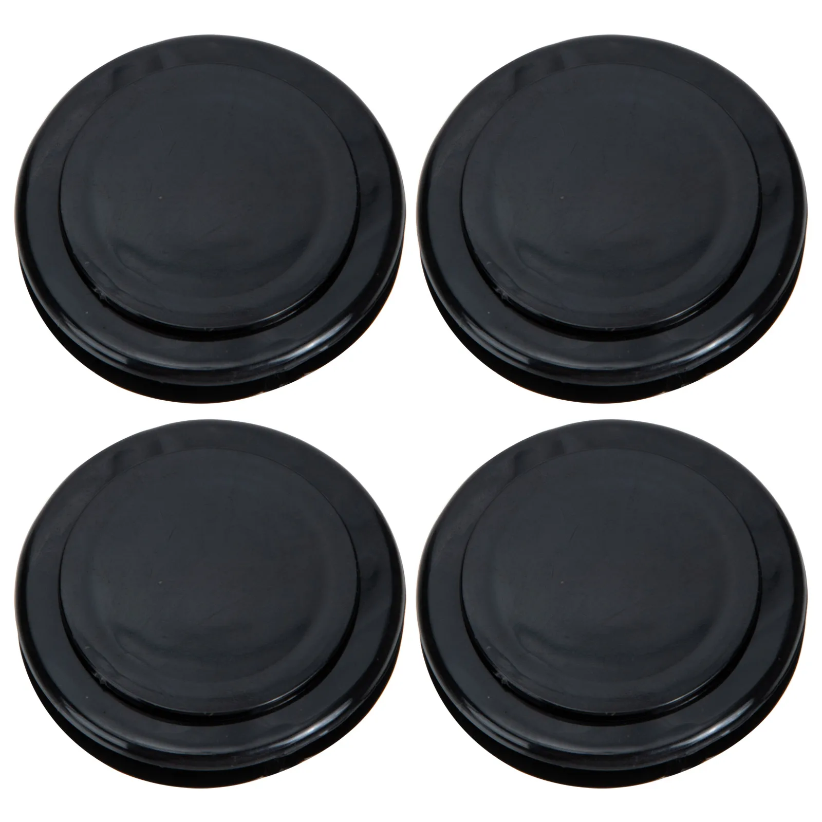 

4 set 4 Sets Umbrella Hole Ring Silicone Caps Thicker Plug Outdoor Parasol Table Black Shade Patio Garden Furniture Accessories