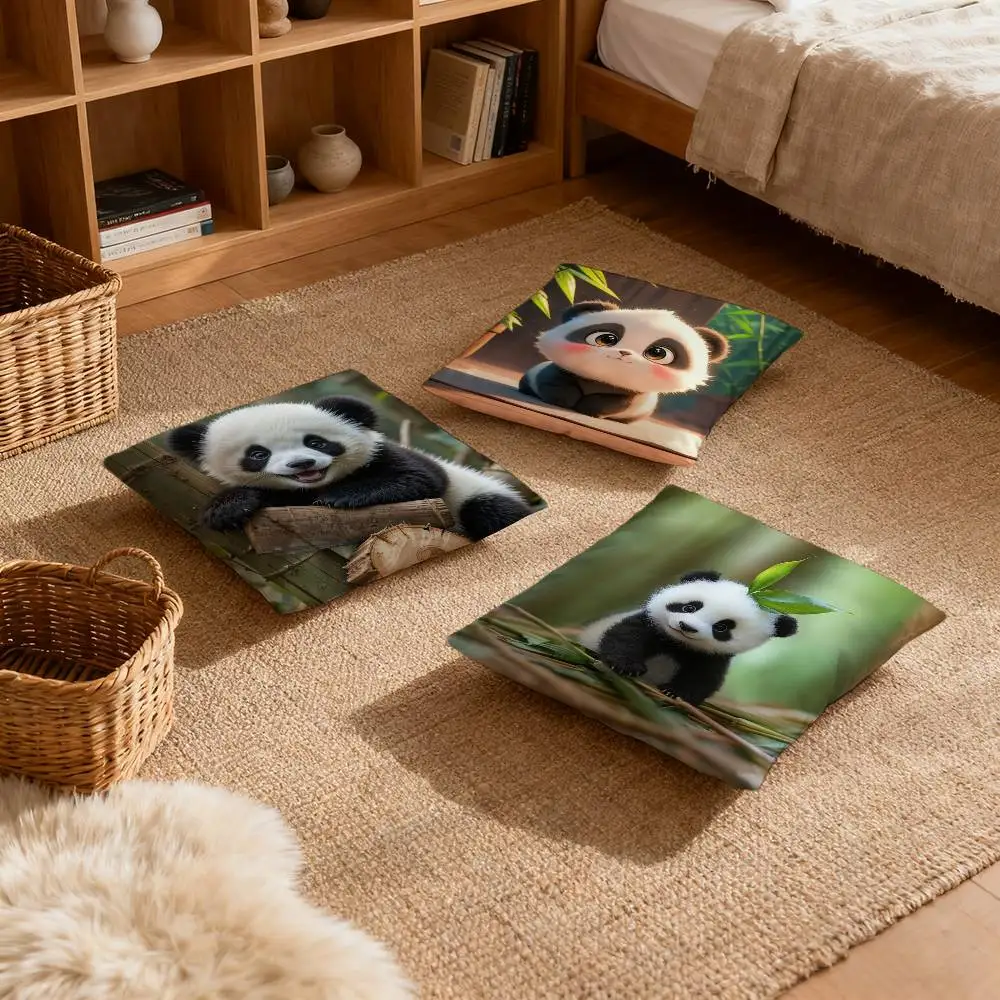 

Cute Chinese Panda Pillow Case Multi sized car cushions, luxurious home sofas, decorative pillowcases