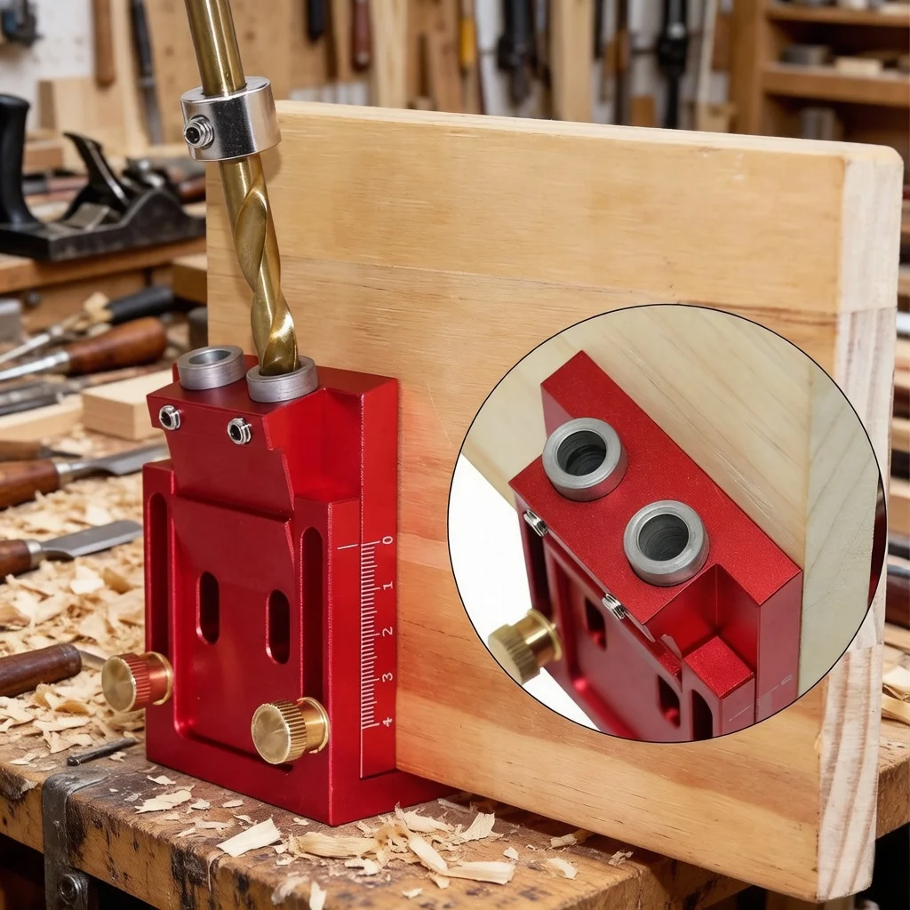 

Набор для сверления косых отверстий по дереву, 26 предметов, для точной деревообработки