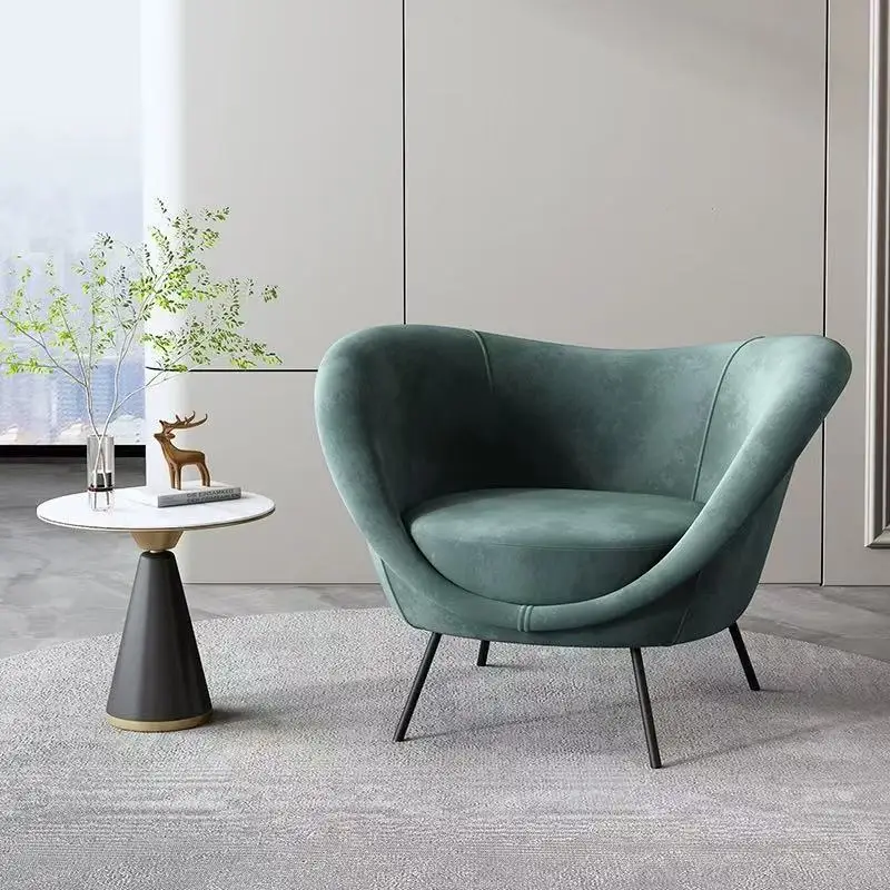 Одиночный диван-кресло, скандинавское креативное кресло для отдыха, ленивый диван, домашний балкон, минимальный диван