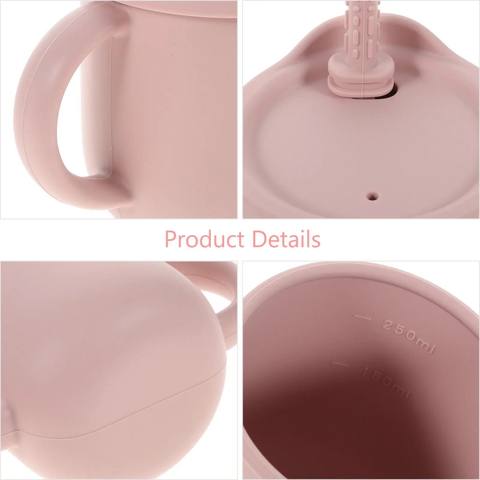 

Snack Silicone Learning For Infants Baby Training With Handles Toddler Water Cup Kids Drinking Cup Food Grade Silicone