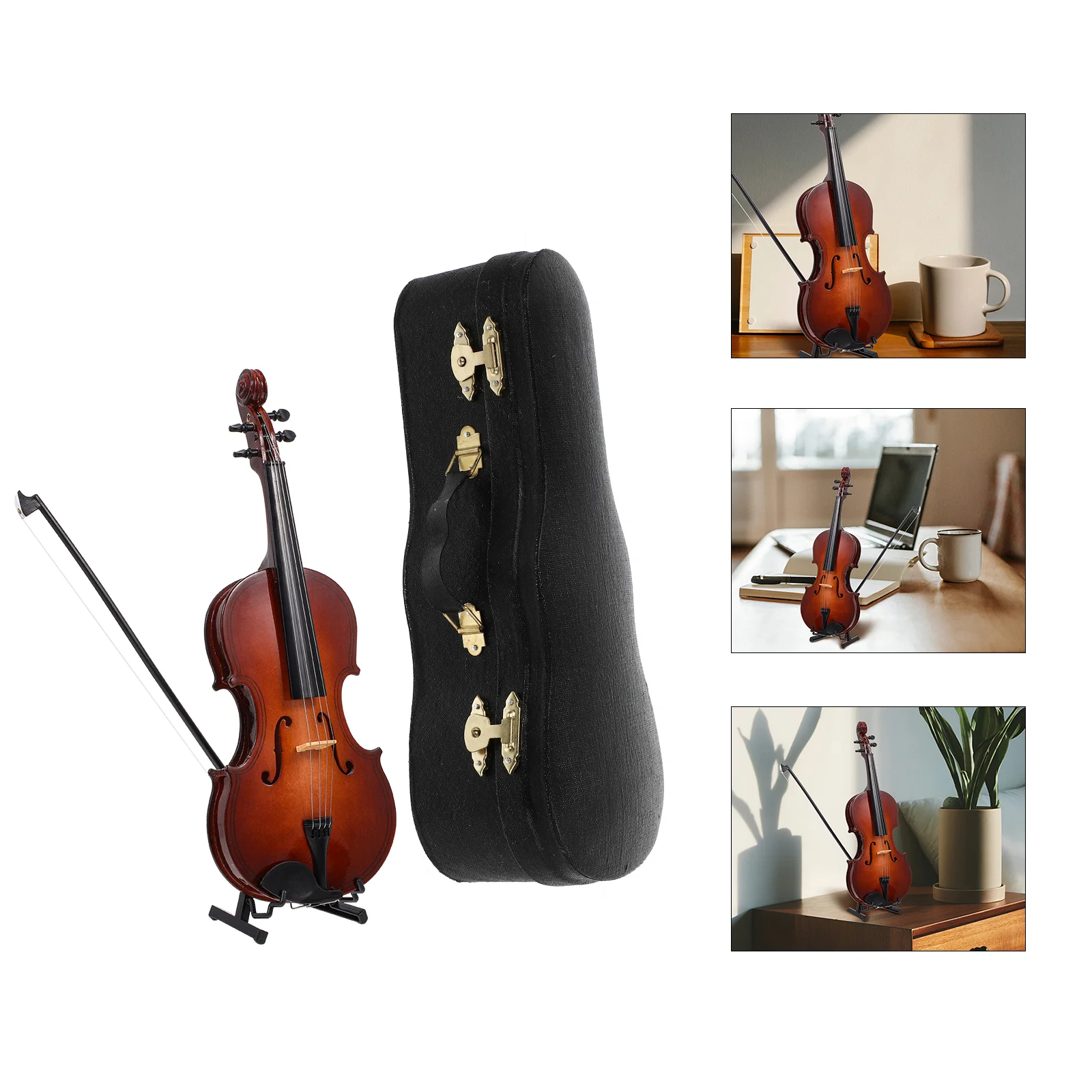 Model Violin Educational Toys Performance Props Fiddle Children Kids Simulated Musical Instrument