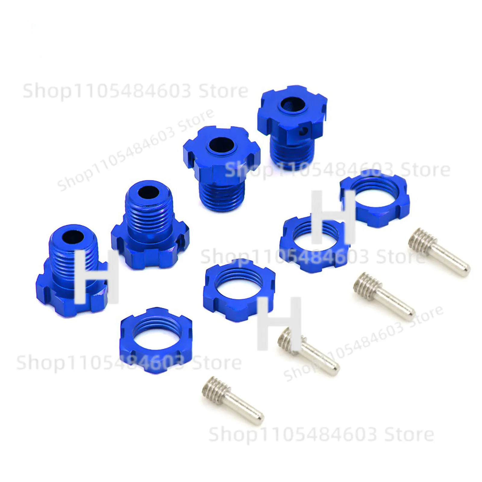 FOR 17mm Hexagon Wheel Hub Adapters for TRAXXAS 1/10 E-Revo E-Maxx Summit T-Maxx