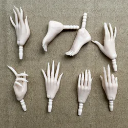 1pcs MENGF Body Replacement Hands With Long Nails Different Gestures Universal For 1/6 FR/IT Doll Super Model DIY Manicure