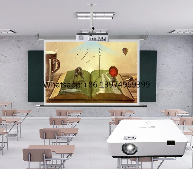 SMX 3LCD Projector 15000:1 Contrast 3500 Lumens LCD Multimedia Projectors for Business and Education